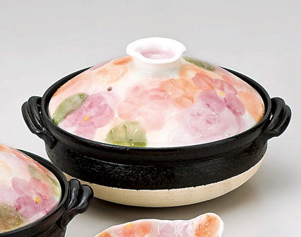 【直送品】一珍花紋 ９号土鍋 92966 舞陶館 BUTOUKAN【ヘルシ価格】キッチン用品 調理器具 鍋 土鍋 12,740円