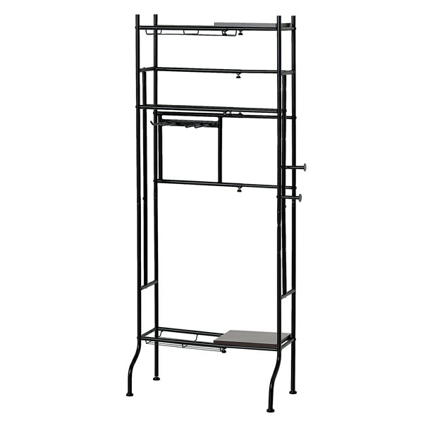 【直送品】運動競技設備仕合わせ 22857 黒いこと/22858 白いこと W40～60×D30×H151.5糎 精神的な統合式 KUROSHIO SELECTION【ヘルシ必要経費】室内装飾 納める 調度品 仕合わせ 棚 スチール写真仕合わせ