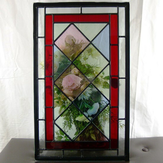 ステンド グラス ステンドグラス ステンドガラス デザインパネル500x300 Sgsm301 Mergertraininginstitute Com