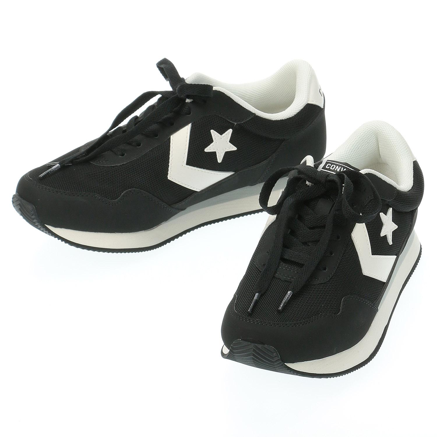 【直送品 北海道沖縄離島不可】CONVERSE スニーカー NX530 ブラック/ホワイト 22.5CM【返品キャンセル不可】