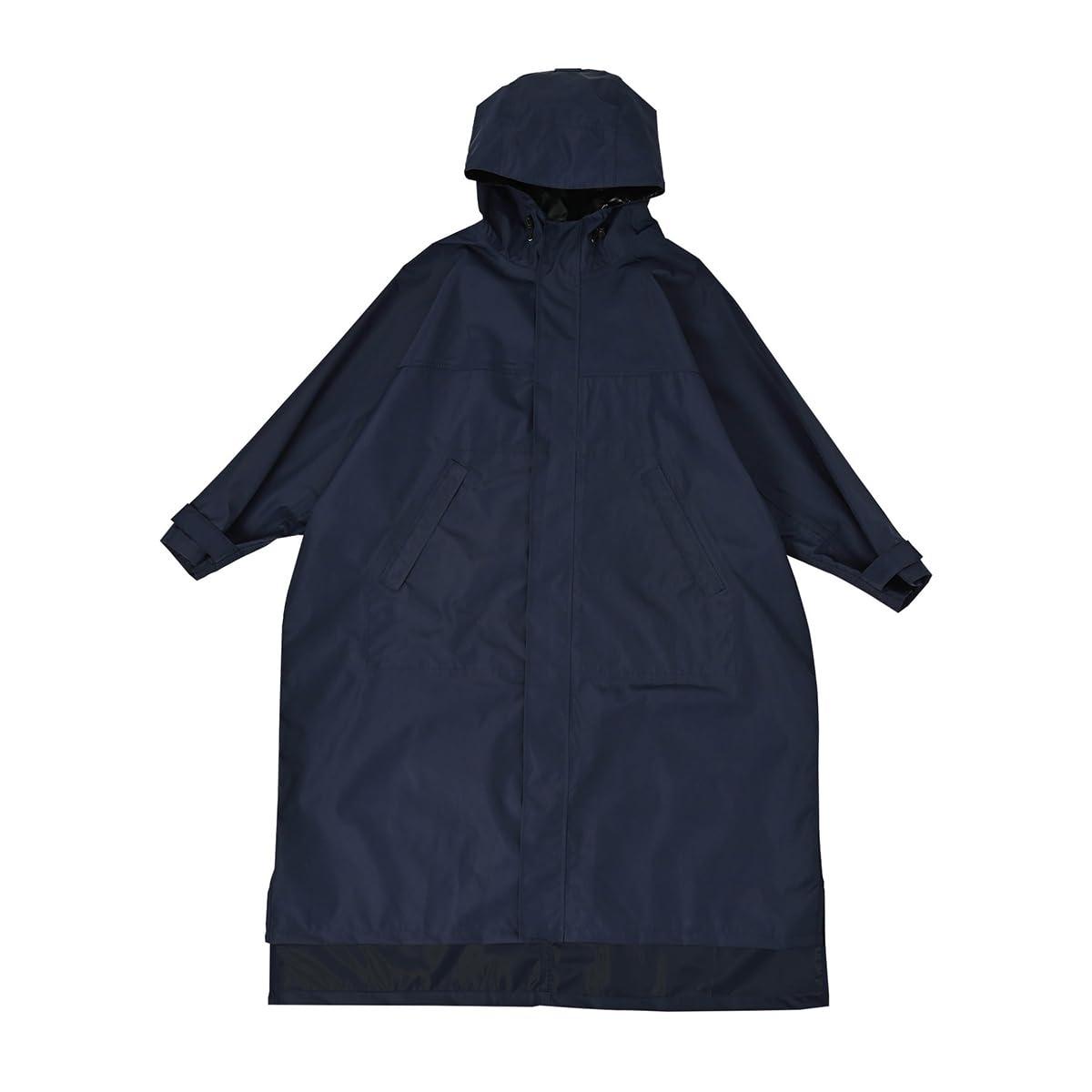 【直送品 北海道九州沖縄離島不可】nifty colors(ニフティカラーズ) ドルマンレインコート 6051BG【返品キャンセル不可】