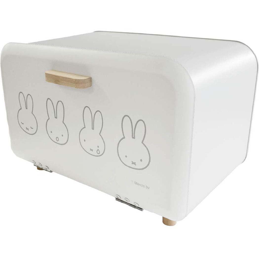 【直送品 北海道九州沖縄離島不可】オカトー miffy ミッフィー ブレッドケース パン 保存 M 生活感が出やすいキッチン周りをすっきり片付けられる 幅35.5×高さ23.5×奥行23.5cm【返品キャンセル不可】