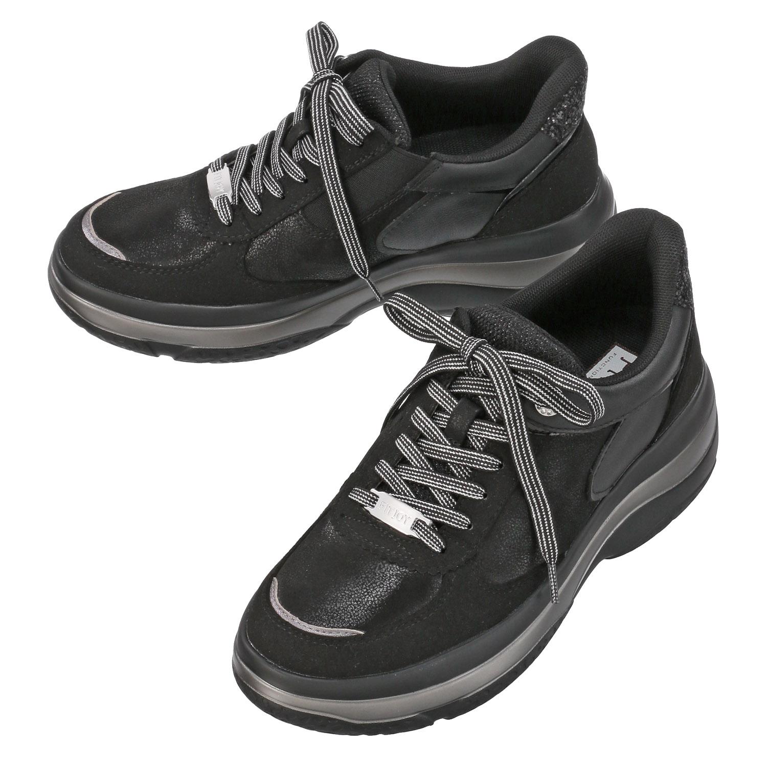 【直送品 北海道沖縄離島不可】FITJOY ハンズフリーシューズ FJ-133 カラー:ブラック サイズ:22.5CM【返品キャンセル不可】