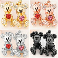楽天市場 Disney スワロフスキー プレミアムチャーム ストラップ ミッキー ミニー ディズニー プレゼント 贈り物 キャラクター アクセサリー ネックレス ヘルシー救急ｂｏｘ