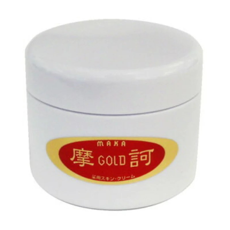 【医薬部外品】漢方堂本舗 摩訶ゴールドクリーム100g【5月下旬順次出荷（遅延の場合あり）】【ヘルシ価格】摩訶ゴールドクリーム 全身美容 美顔マッサージクリーム