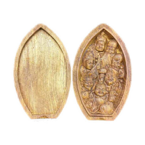 屋久杉 油木 大吉祥七福神【返品キャンセル不可品】【ヘルシ価格】屋久杉 油木 大吉祥七福神 七福神吉祥作品 美術工芸作品 インテリア