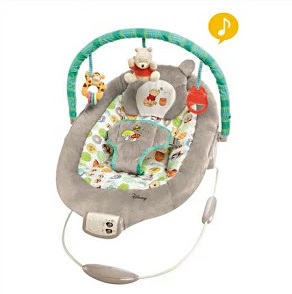 【即納】大感謝価格 Disney baby(ディズニーベビー)　ウィニーザプー・ドッツ&ハニーポッツバウンサー　60256 出産祝い【同梱不可】【完売後は納期未定】【完売後、売価精査品】