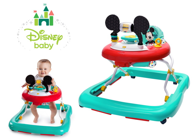 disney baby mickey mouse happy triangles walker