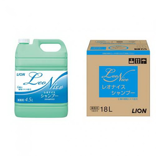【2個仕掛ける】【大有りがたさ必要経費】【同梱不可】レオナイスシャンプー 18L