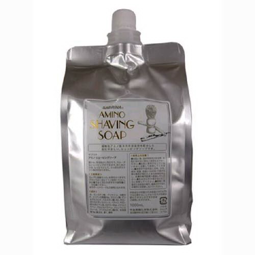 【大感謝価格】中央有機化学 サブリナ アミノシェービングソープ リフィル 1000ml