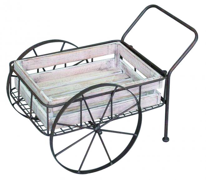 【直送品】【ヘルシ通貨価値】オリエント石創 お花手押し車 86719