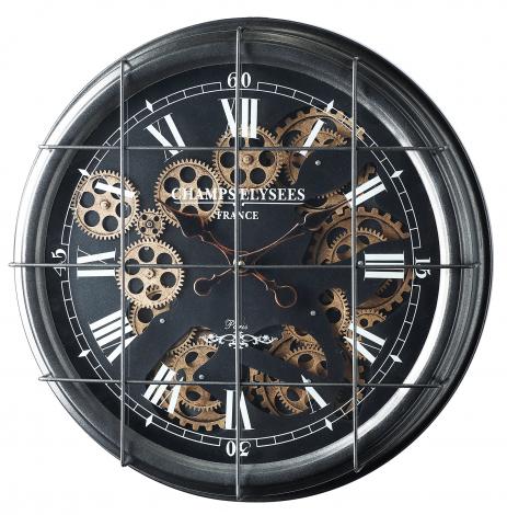 【倉庫直送品】【ヘルシ価格】東洋石創 Gear Clock 壁掛け式 50303