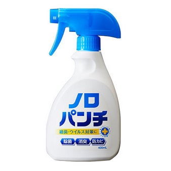 【20個セット】ノロパンチ スプレー式 400mlx20個セット【ヘルシ価格】 ウイルス対策 アルコールスプレー 食品添加物成分 食品 調理器具 除菌