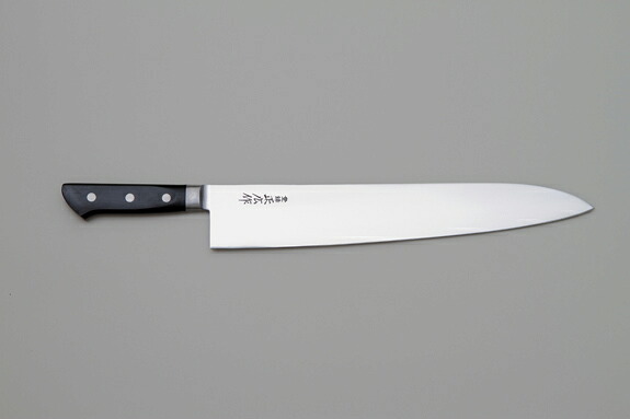 正広作 日本鋼口金付包丁 牛刀 330mm 13015【倉庫直送h】 キッチン用品 調理器具 包丁 牛刀包丁