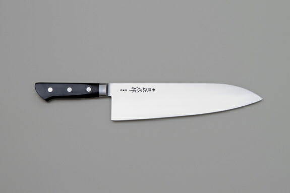 正広作 日本鋼口金付包丁 幅広冷凍 270mm 13046【倉庫直送h】 キッチン用品 調理器具 包丁 冷凍包丁