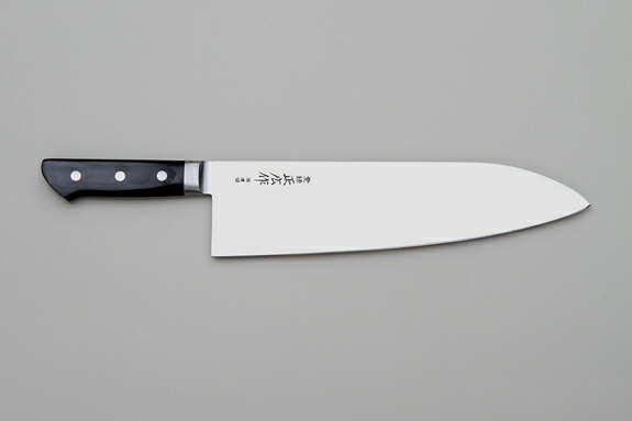 正広作 日本鋼口金付包丁 幅広冷凍 300mm 13047【倉庫直送h】 キッチン用品 調理器具 包丁 冷凍包丁|ヘルシー救急BOX