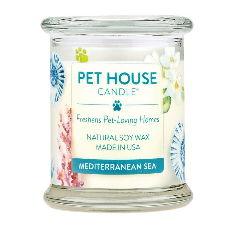【3個書き割り】PET HOUSE 蝋燭 L メディテレーニアンシー 1個x3個書き割り【ヘルシ通貨価値】 蝋燭 馨香 愛玩動物 消臭 犬 猫 愛玩動物装置 お座敷 芳ばしさ