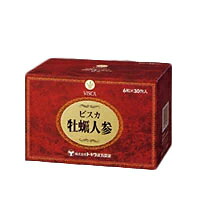 トキワ漢方製薬 ビスカ牡蠣人参 180粒【倉庫直送】健康食品 サプリメント 牡蠣肉ペプチドエキス 人参サポニン配合