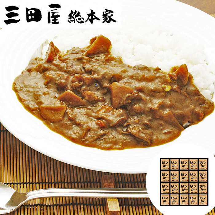 【直送】【北海道沖縄離島不可】三田屋総本家 ビーフカレー 20食【ヘルシ価格】 食品 惣菜 カレー ビーフカレー レトルトパック