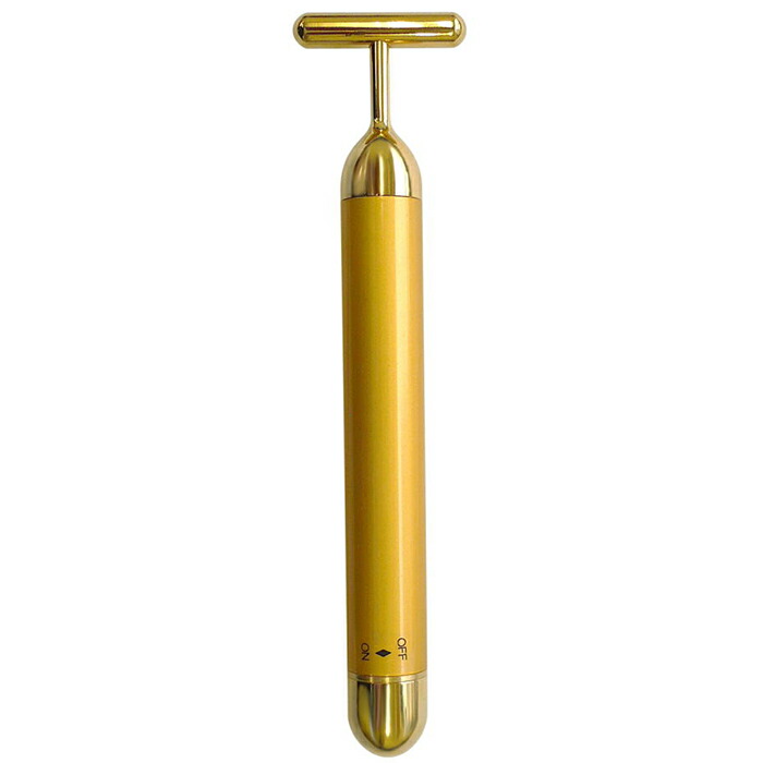 ビュースティック　純金　美容器 楽天市場】【送料無料】 24金電動美顔器 BEAUTY STICK 11890