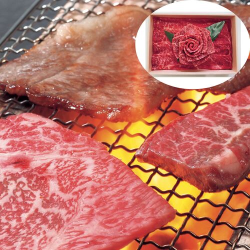 【直送】【北海道沖縄離島不可】兵庫 神戸牛 花盛り【割引不可品】食品 牛肉 モモ 焼肉用|ヘルシー救急BOX