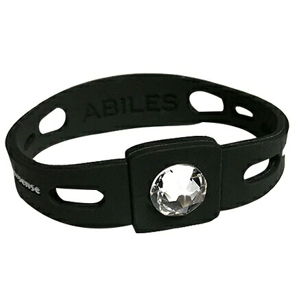 【ネコポス】【医療機器】ABILES NANO アビリス ナノ クリスタル ブレスレット 黒【割引不可品】 アクセサリー 医療機器 ブレスレット ブラックアイ ナノ搭載 5,544円