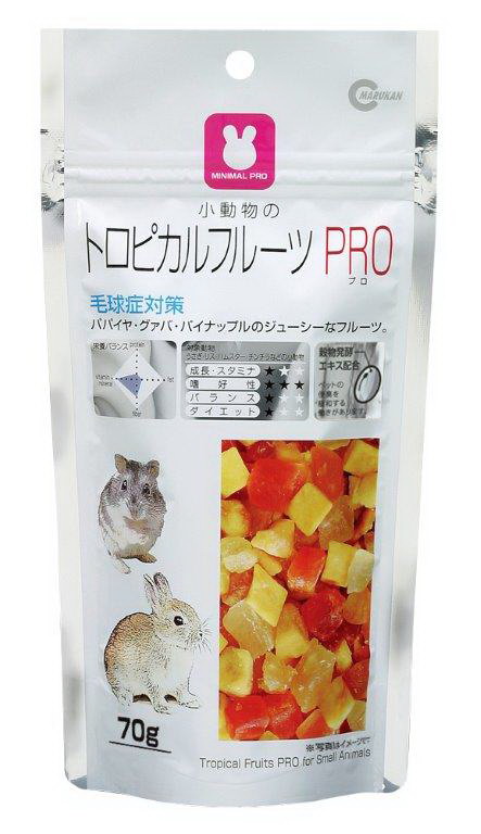 【36個仕掛ける】トロピカルフルーツPRO 70ｇx36個仕掛ける【ヘルシ必要経費】 愛玩動物 小毛の荒物設備 食料雑貨類 エサ お兄ちゃん ボンネット 田の実