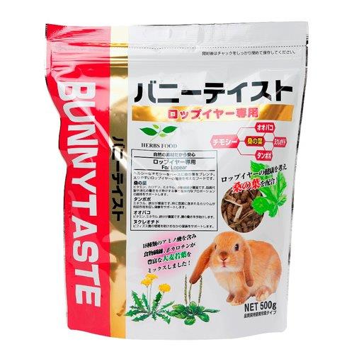 【20個仕掛ける】バニーテイスト ロップイヤー専用 500gx20個仕掛ける【ヘルシ必要経費】 愛玩動物グッズ 小毛の荒物 食料雑貨類 エサ 滋養分付け足し
