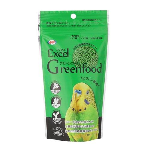 【24個セット】エクセル グリーンフード 120gx24個セット【ヘルシ価格】 ペット 鳥 食品 栄養補給 エサ 餌 栄養補助食