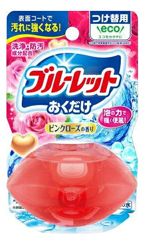 【48個セット】液体ブルーレットおくだけつけ替用 ピンクローズの香り 70mlx48個セット【ヘルシ価格】【返品キャンセル不可】 洗剤 トイレ用洗剤 芳香 洗浄 防汚成分配合