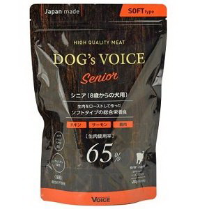 【3個セット】ドッグヴォイス シニア 8歳からの犬用 400gx3個セット【割引不可品】 ペットグッズ 犬 食品 ドッグフード 総合栄養食