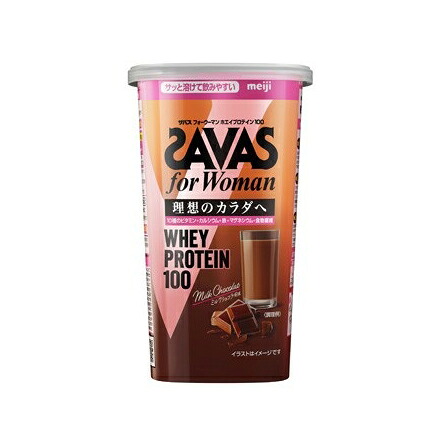 【3個セット】ザバス for Woman ホエイプロテイン100 ミルクショコラ風味 280gx3個セット【ヘルシ価格】 健康食品 ドリンク サプリメント プロテイン配合|ヘルシー救急BOX