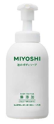 【直送品】【15個セット】ミヨシ 無添加せっけん泡のボディソープ 本体 500mlx15個セット【ヘルシ価格】 化粧品 コスメ ボディケア 石けん ボディソープ 無添加