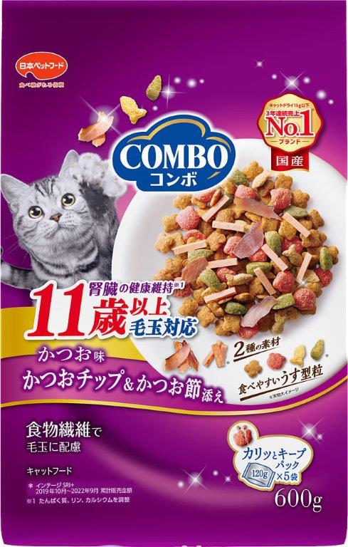 【直送品】【12個セット】ミオコンボ 毛玉対応 11歳以上 600gx12個セット ペット食品 猫 栄養補給食品 キャットフード 総合栄養食