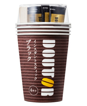 【直送品】【120個セット】インスタントスティック ブラック カップタイプ 4本入x120個セット 食品 ドリンク コーヒー
