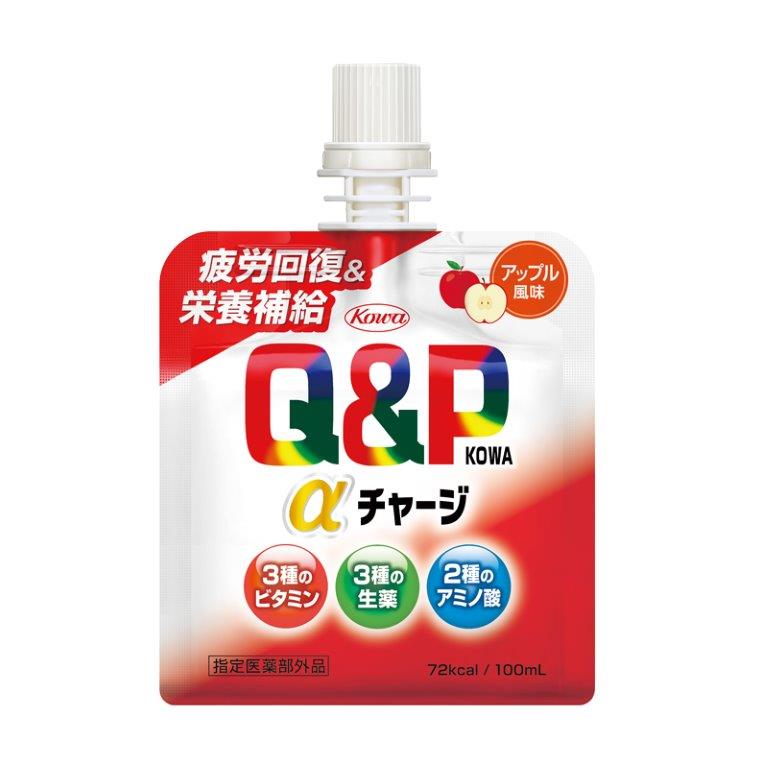 【直送品】【36個セット】【指定医薬部外品】キューピーコーワαチャージ アップル風味 100mLx36個セット【ヘルシ価格】 健康食品 ドリンク 医薬部外品 滋養強壮 栄養ドリンク ビタミン アミノ酸配合