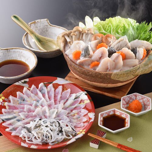 【直送品】「関とら本店」 とらふく刺身とふくちりセット （とらふぐ刺身40g、とらふぐ皮20g、ふぐちり200g） ふく ふぐ フグ てっさ てっちり