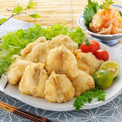 【直送品】「関とら本店」 ふく唐揚げ・とらふく塩辛セット （ふぐ唐揚げ300g、とらふぐ塩辛60g） ふく ふぐ フグ からあげ から揚げ