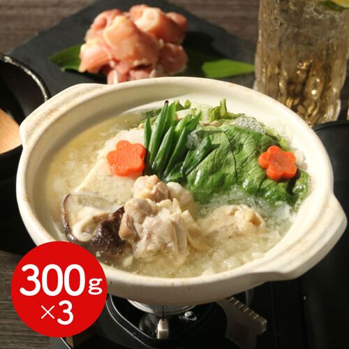 【直送品】徳島 阿波尾鶏もも切り身3袋セット 計900g 阿波尾鶏 もも肉 5,012円
