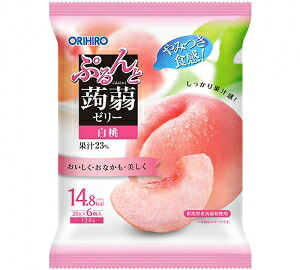【直送品】【240個セット】ぷるんと蒟蒻ゼリーパウチ 白桃 120ｇ（20ｇ×6個入）x240個セット 食品 お菓子 おやつ プチサイズ 大容量 ゼリー 27,896円