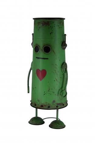 東洋石創 フラワーポット ロボット 81774【倉庫直送h】 フラワーポット プランター フラワーベース ガーデン 置物 オブジェ オーナメント