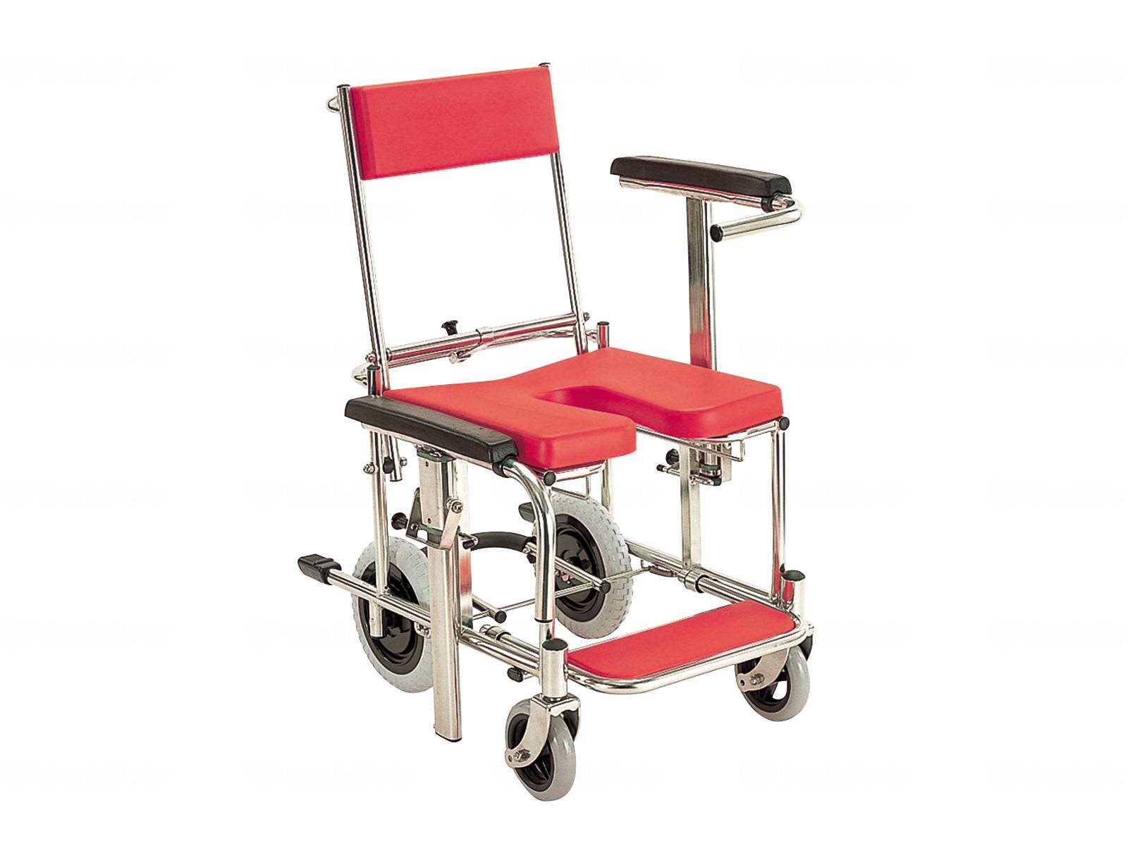 【直送品】カワムラサイクルｼｬﾜｰ用（背もたれ前後式）KS3・標準/ｸﾘありﾚｯﾄﾞ-KS3 【別途送料発生は連絡します、割引キャンセル返品不可】