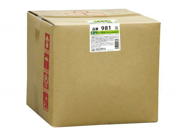 【直送品】ﾌﾀﾊﾞ化学ﾄｰﾀﾙﾌｫｰﾑ（全身洗浄料）-18L981 【別途送料発生は連絡します、割引キャンセル返品不可】