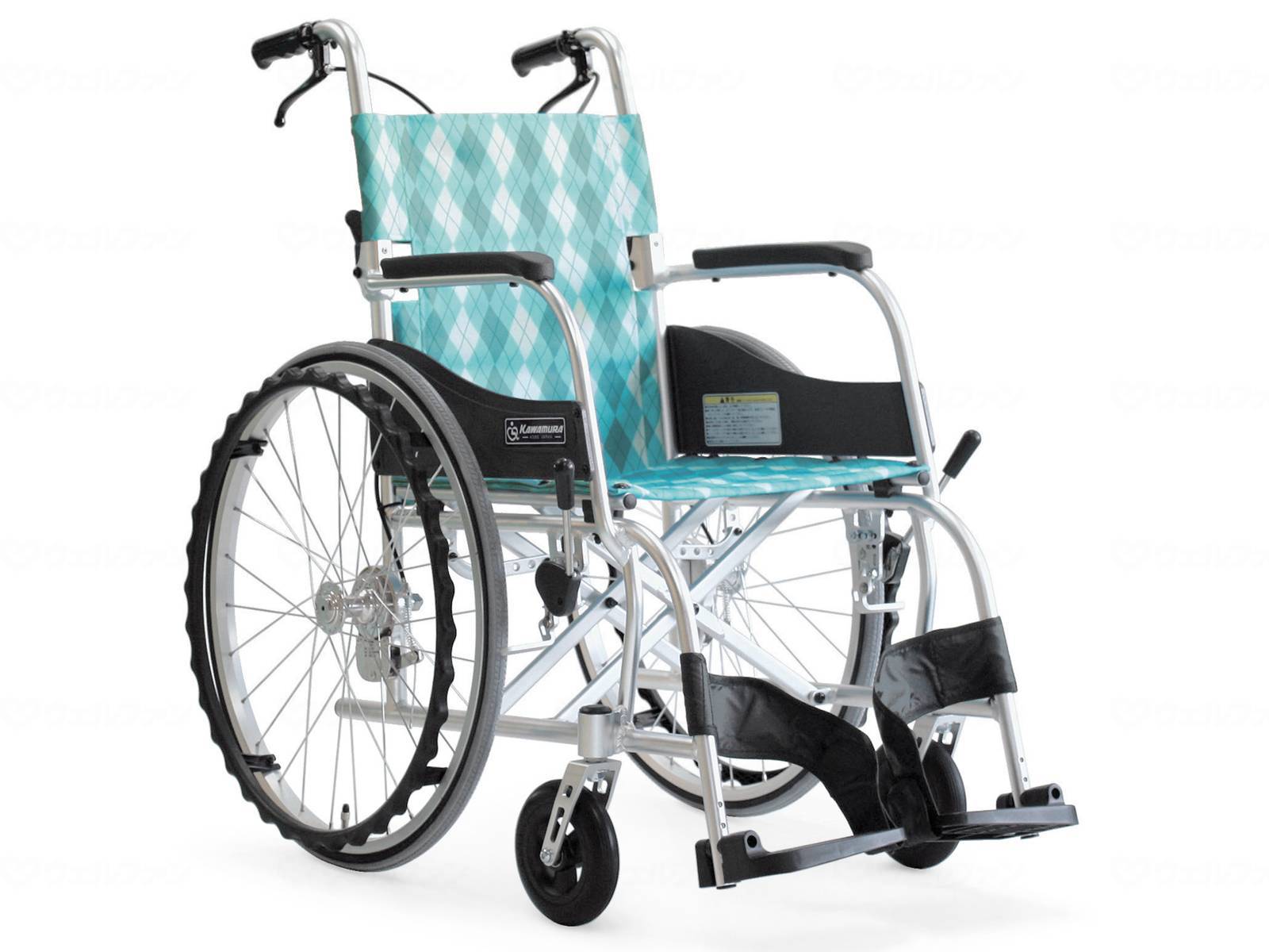 【直送品】カワムラサイクルふわりす(エアタイヤ軽量仕様) KF22-40SBアイスグリーン(105)40KF22-40SB【別途送料発生は連絡します、割引キャンセル返品不可】|ヘルシー救急BOX