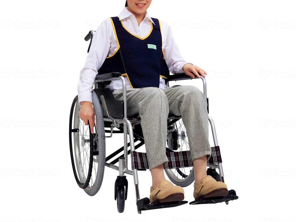 【直送品】フットマーク車いす用ﾜﾝﾀｯﾁﾍﾞﾙﾄｷｰﾊﾟｰｴｺ（ﾒｯｼｭ）--403657 【別途送料発生は連絡します、割引キャンセル返品不可】