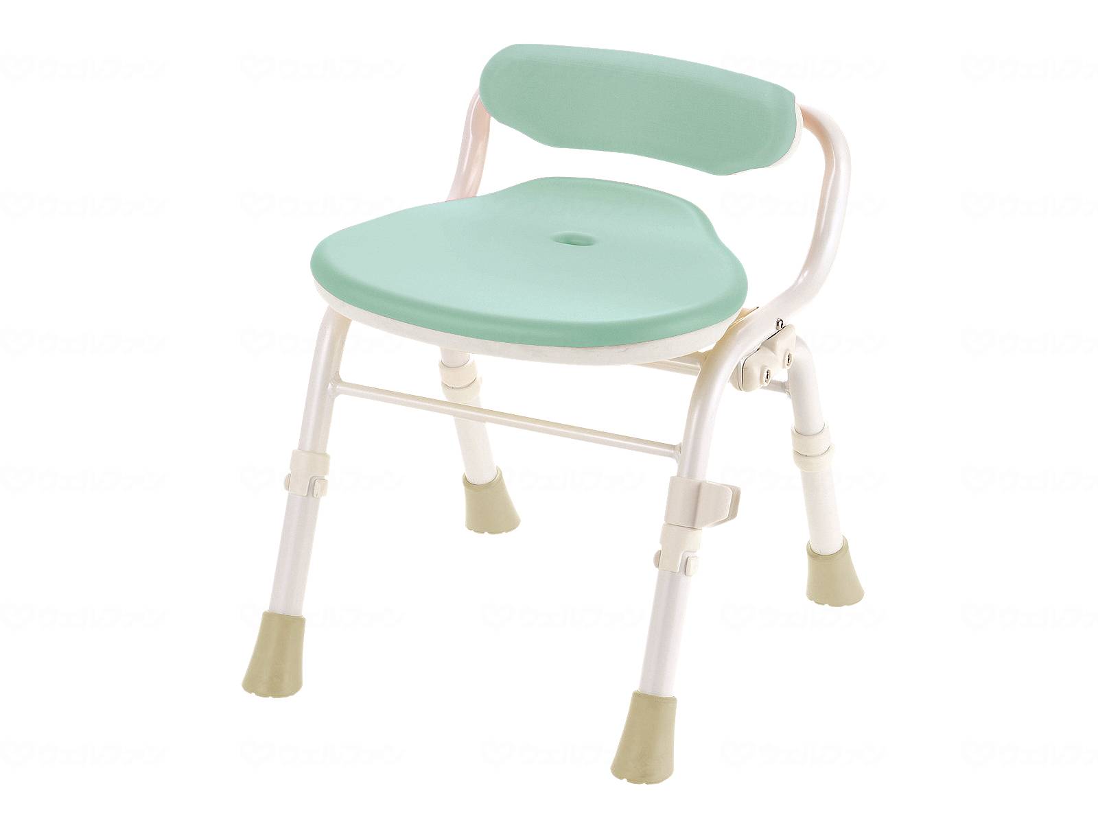 【直送品】リッチェルやわらかシャワーチェアクレオ折タタミ防カビプラス腰当付/ライトグリーン/幅39cmライトグリーン幅39cm140063【別途送料発生は連絡します、割引キャンセル返品不可】|ヘルシー救急BOX