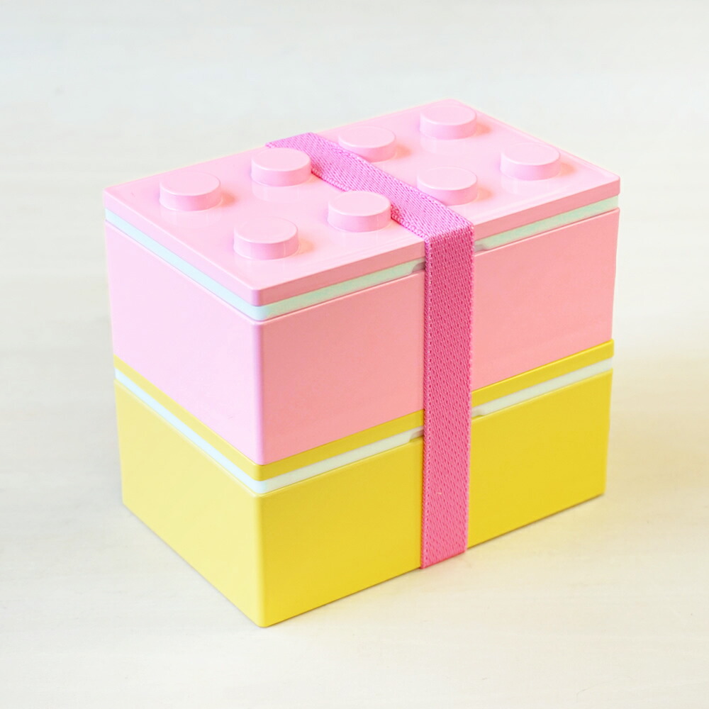 弁当箱お弁当箱ランチボックスブロック【P:BLOCKスモールブロックランチ】子供かわいい1段幼稚園保育園小学生スリムおしゃれかっこいいレンジ対応新生活子ども入園女子男子プレゼント日本製
