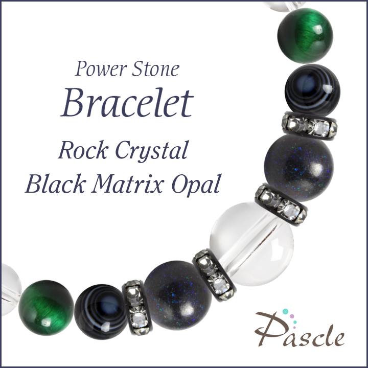 権岩石 腕輪 メンズ 結晶 原作水晶 ブラックマトリックスオパール 天然石 生誕石 10月灯かり 役目好運 願事貫徹 目処遣切る メタール運 誕生日 現行 Brucetires Ca