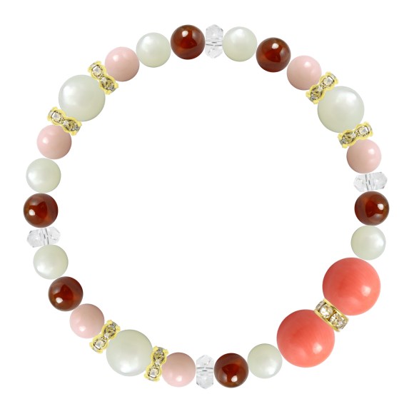 New売り切れる前に パワーストーン ブレスレット ピンクコーラル マザーオブパール 天然石 安産 子宝 誕生石 3月 癒し 恋人 夫婦円満 1月 願望成就 縁結び 10月 誕生日 プレゼント Mediquickfl Com