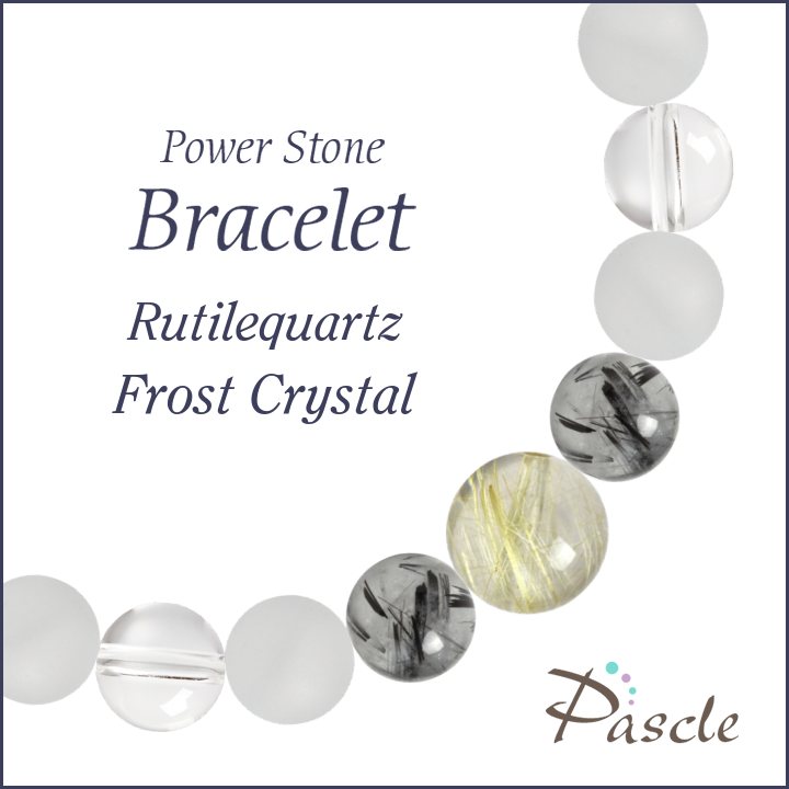 ファッションなデザイン 天然石 ルチルクォーツ Sa フロスト水晶 メンズ ブレスレット パワーストーン 金運 プレゼント 誕生日 人間関係 対人関係 仕事運 Ad17 Sa Rtcrfr Achisari Ge